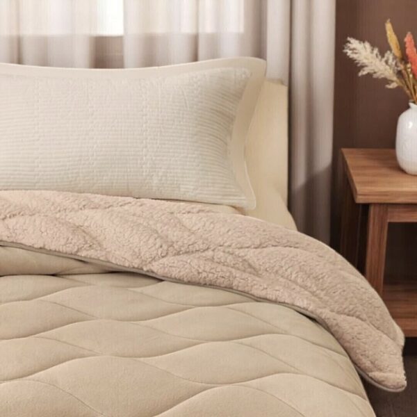 Acolchado luxury surf flannel con corderito - Image 5