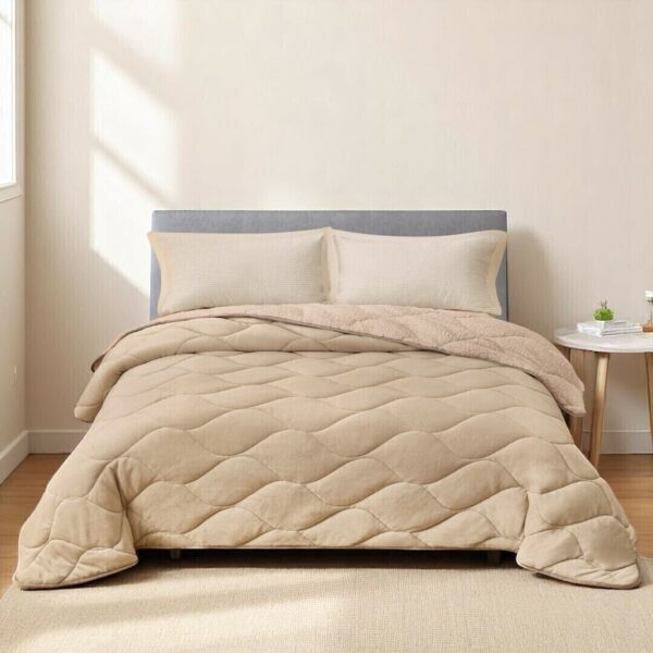 Acolchado luxury surf flannel con corderito - Image 4