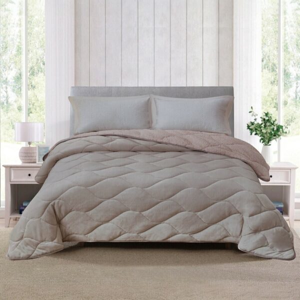 Acolchado luxury surf flannel con corderito - Image 7