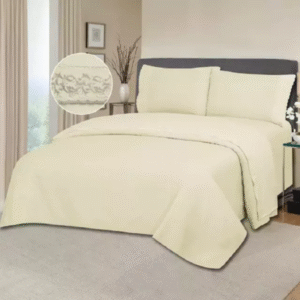 Juego de sabanas con brodery LOVE & HOME