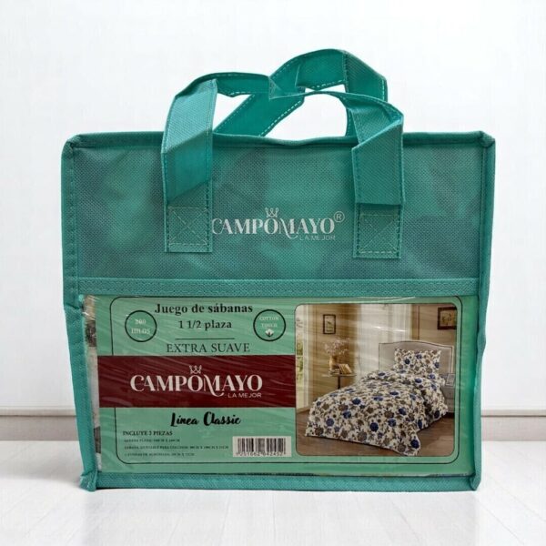 Juego de sabanas campomayo 200 hilos con bolsa - Image 3