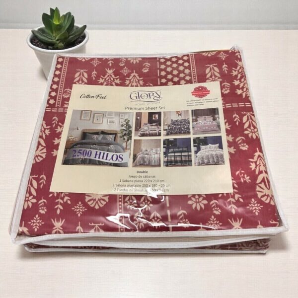 Sabana 100% algodon Home Design Glory - Image 2