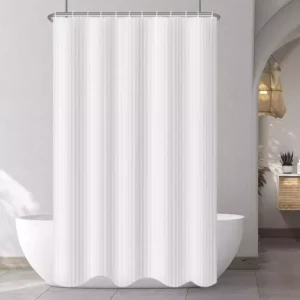 Cortina de baño dobby