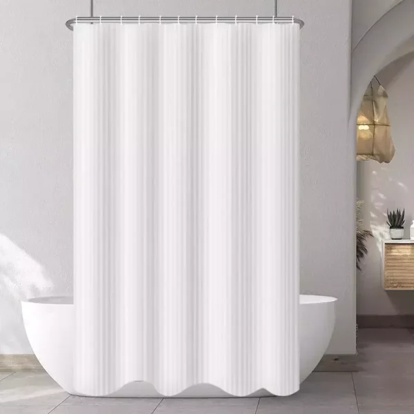 Cortina de baño dobby