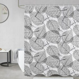 Cortina De Baño Teflon Estampada Con Ganchos